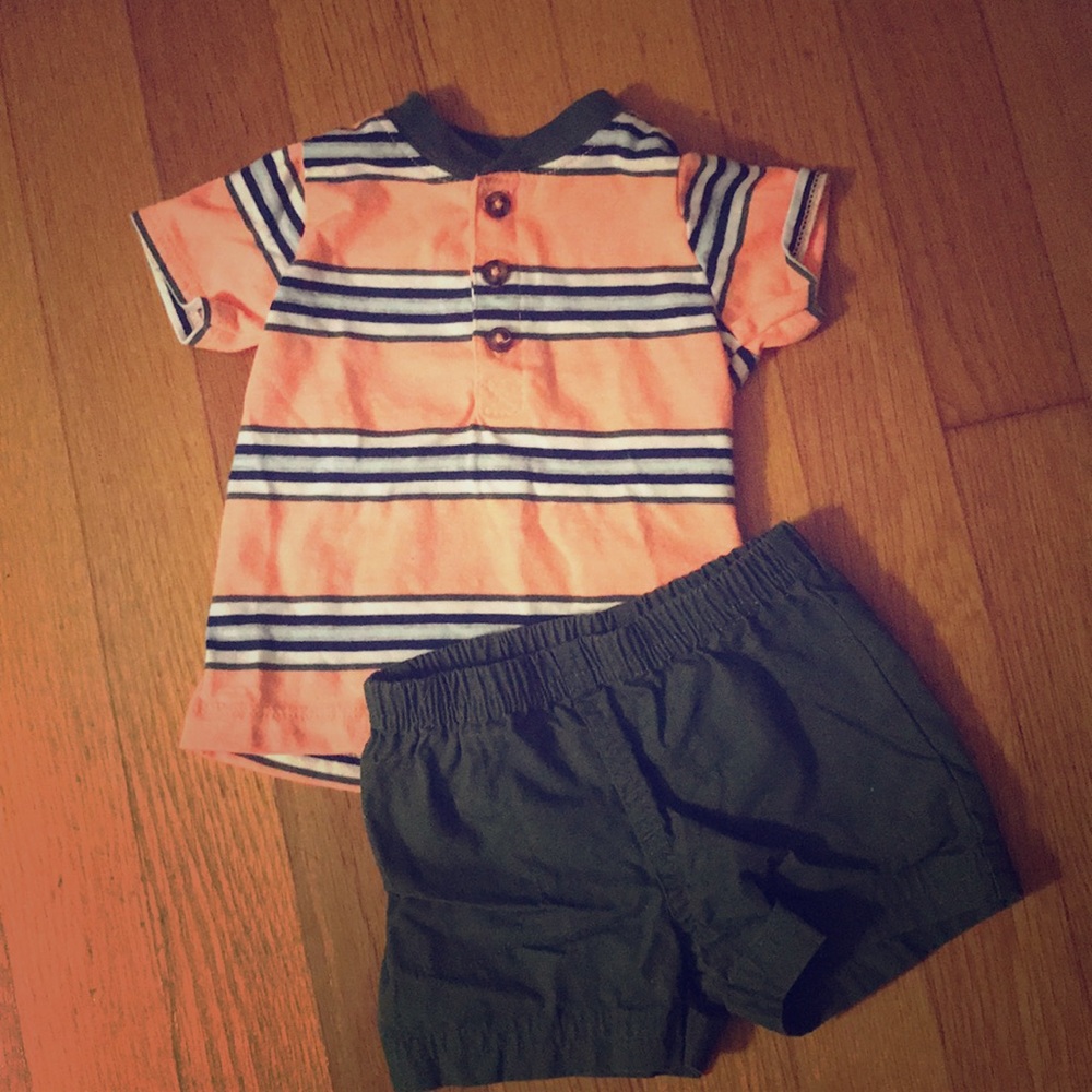 Shirt and short set